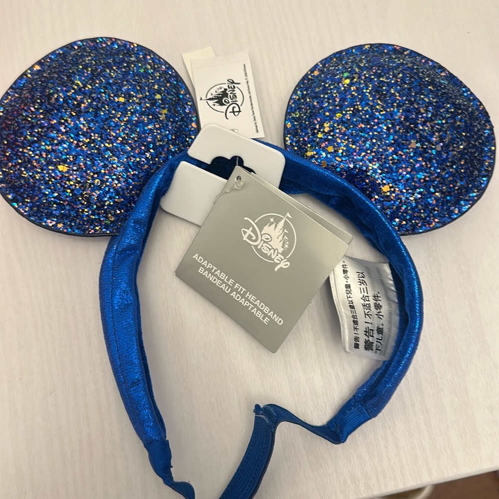 Disney Ear Headband - Adaptable Fit - Mickey Mouse - Wishes Come True Blue